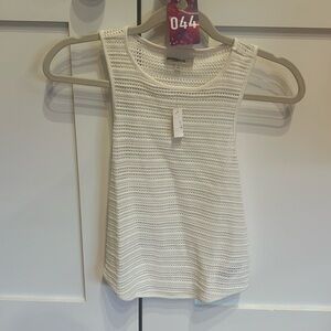 NWT Madewell Open Knit Tank